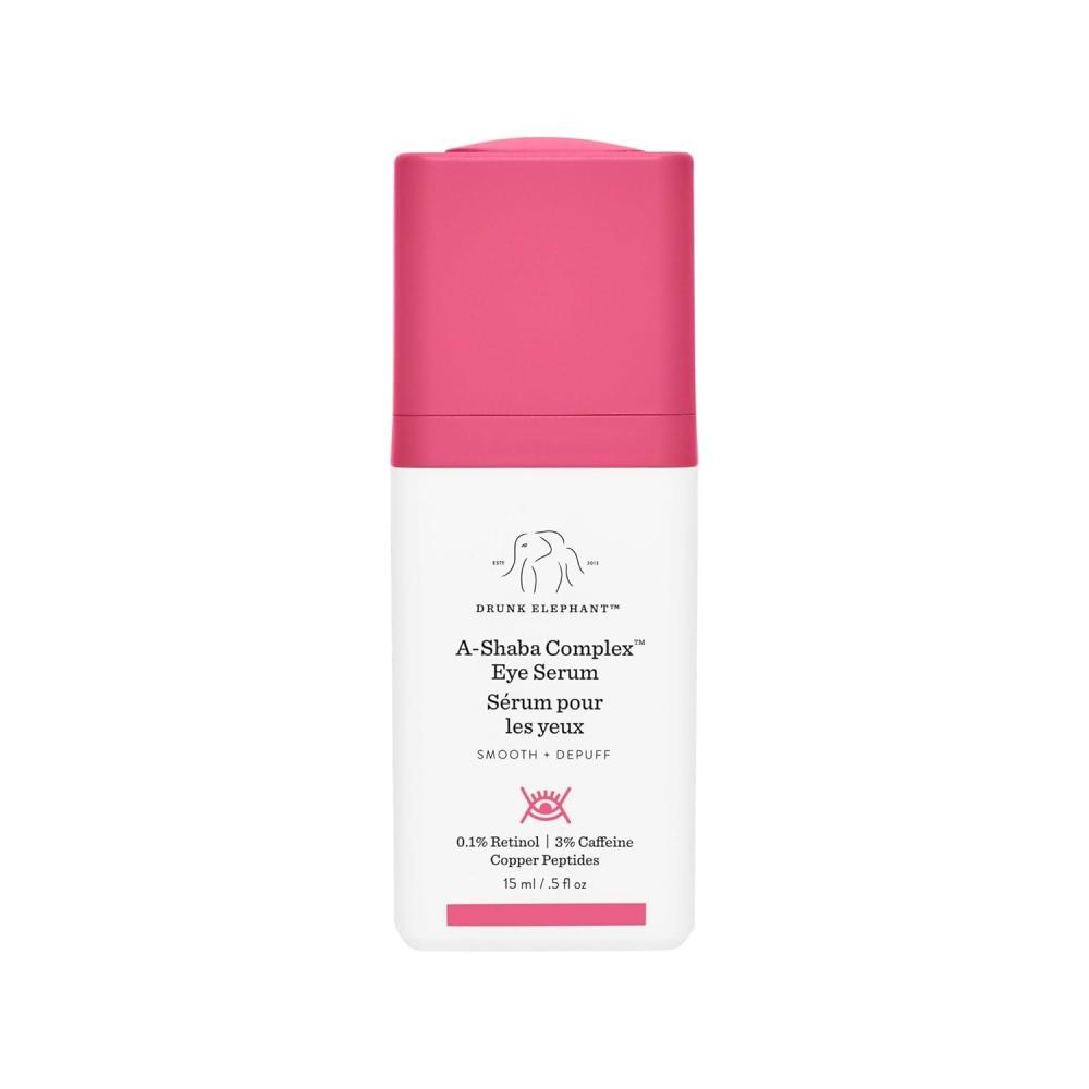 imageDrunk Elephant AShaba Complex Eye Serum with Deluxe Sample  15ml 1 Retinol Eye Cream  5ml Lala Retro Whipped Cream  Clean Clinical Skincare  CrueltyFree  DermatologistTested