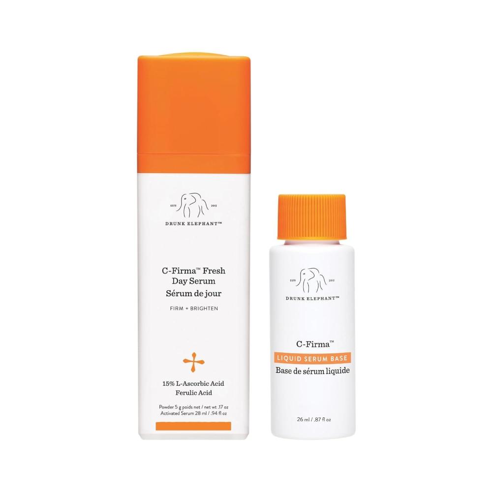 imageDrunk Elephant CFirma Fresh Day Serum  28 ml94 fl oz  15 Illuminating Vitamin C  Clean Clinical Skincare  CrueltyFree  DermatologistTested  Free of Essential Oils Silicones and Fragrance