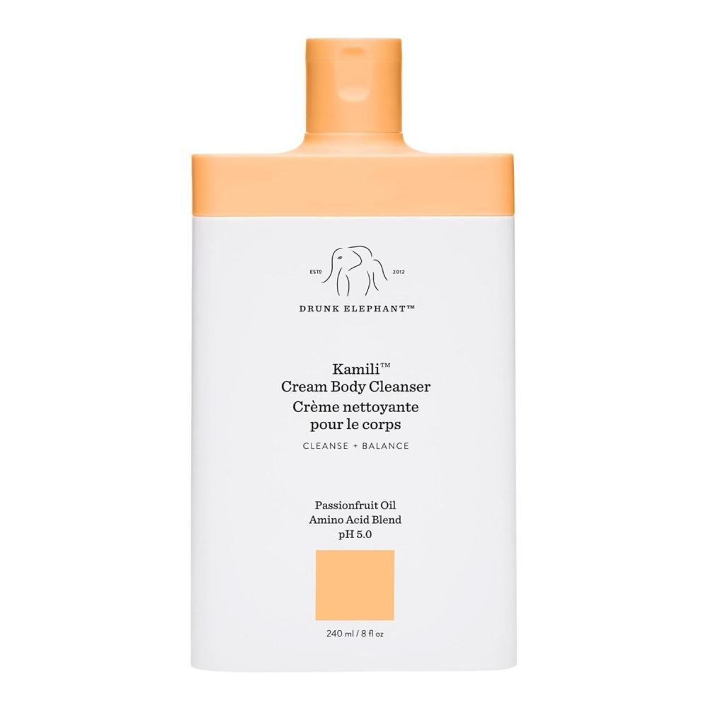 imageDrunk Elephant Kamili Cream Body Cleanser  240 ml8 fl oz  SulfateFree Body Wash  Clean Clinical Skincare  CrueltyFree  Free of Essential Oils Silicones and SLS