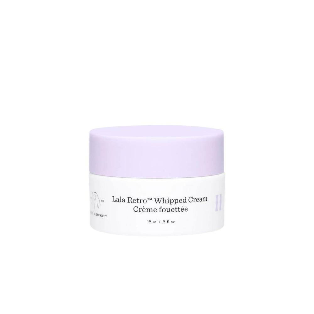 imageDrunk Elephant Lala Retro Whipped Cream  Ceramide Moisturizer  Clean Clinical Skincare  CrueltyFree  DermatologistTested  Free of Essential Oils Silicones and Fragrance05 Fl Oz Pack of 1