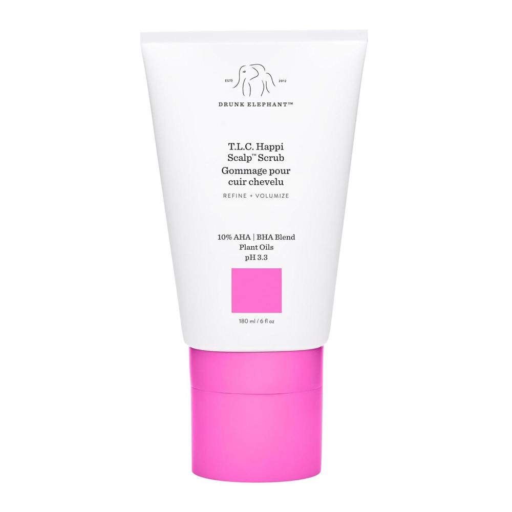 imageDrunk Elephant TLC Happi Scalp Scrub  180 ml6 fl oz  Clean Clinical  SulfateFree  CrueltyFree  DermatologistTested  Free of Essential Oils Silicones and SLS