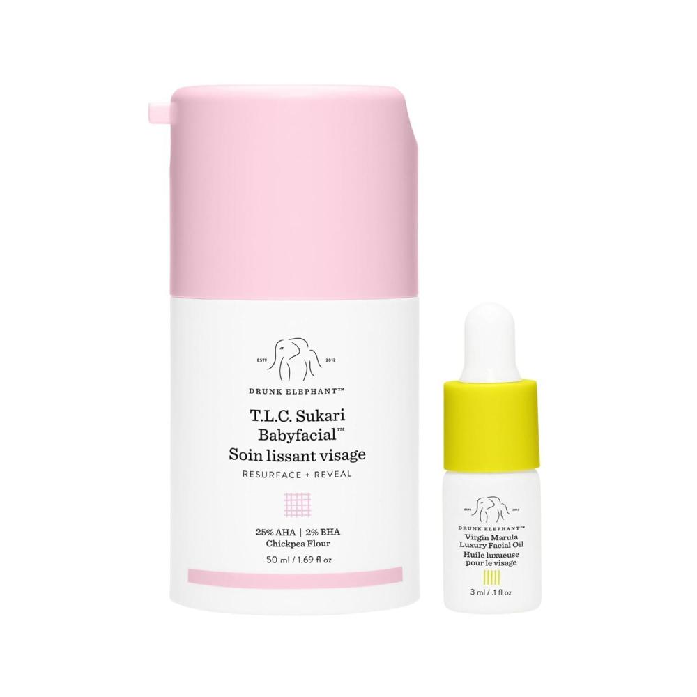 imageDrunk Elephant TLC Sukari Babyfacial  Exfoliating Face Mask  Clean Clinical Skincare  CrueltyFree  DermatologistTested  Free of Essential Oils Silicones and Fragrance169 Fl Oz Pack of 1