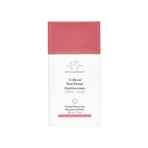 Drunk Elephant O-Bloos Rosi Drops – 30 ml/1 fl oz – Peachy-Pink Color Serum Drops – Clean Clinical Skincare – Cruelty-Free – Dermatologist-Tested – Free of Essential Oils, Silicones, and Fragrance