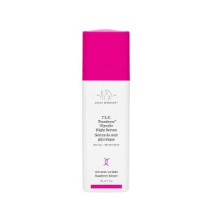 Drunk Elephant T.L.C. Framboos Glycolic Serum – Exfoliating AHA Serum – Clean Clinical Skincare – Cruelty-Free – Dermatologist-Tested – Free of Essential Oils, Silicones, and Fragrance(1 Ounce (Pack of 1))