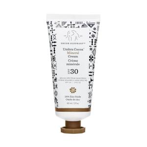 Drunk Elephant Umbra Sheer Mineral Cream (SPF 30) Mineral Sunscreen – Clean Clinical Skincare – Cruelty-Free – Dermatologist-Tested – Free of Essential Oils, Silicones, and Fragrance(Cocoa)