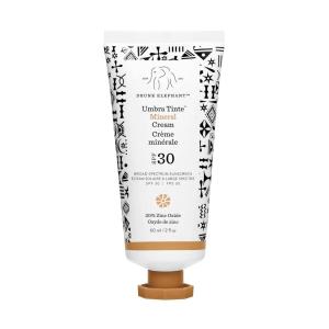 Drunk Elephant Umbra Sheer Mineral Cream (SPF 30) Mineral Sunscreen – Clean Clinical Skincare – Cruelty-Free – Dermatologist-Tested – Free of Essential Oils, Silicones, and Fragrance(Tinte)