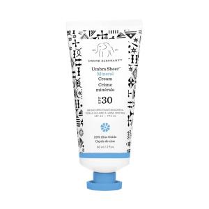 Drunk Elephant Umbra Sheer Mineral Cream (SPF 30) Mineral Sunscreen – Clean Clinical Skincare – Cruelty-Free – Dermatologist-Tested – Free of Essential Oils, Silicones, and Fragrance(Sheer)